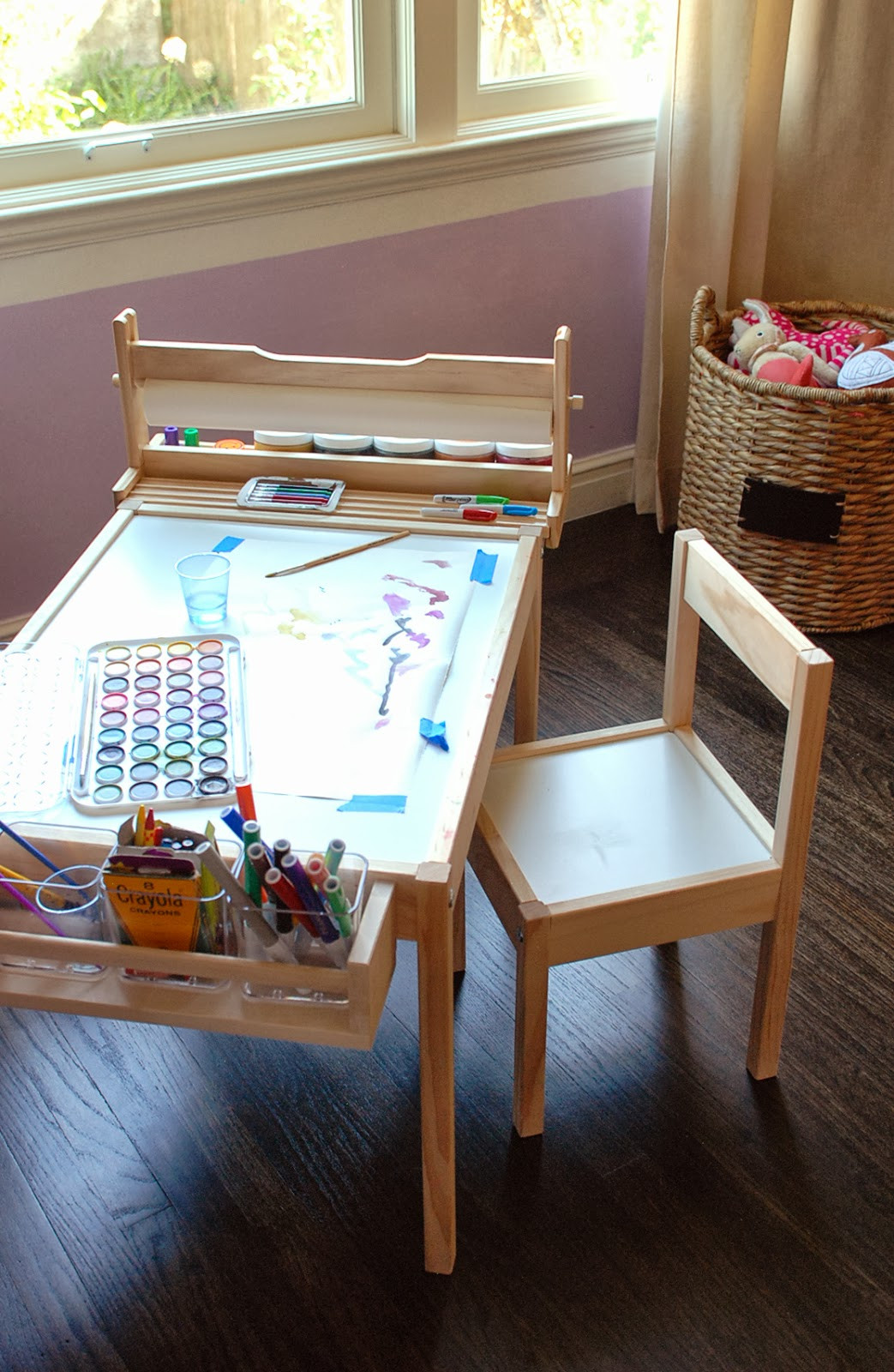 Diy Kids Art Table
 Design Ingenuity DIY Kids Craft Table