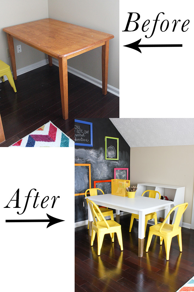 Diy Kids Art Table
 DIY Kids Art Table Erin Spain