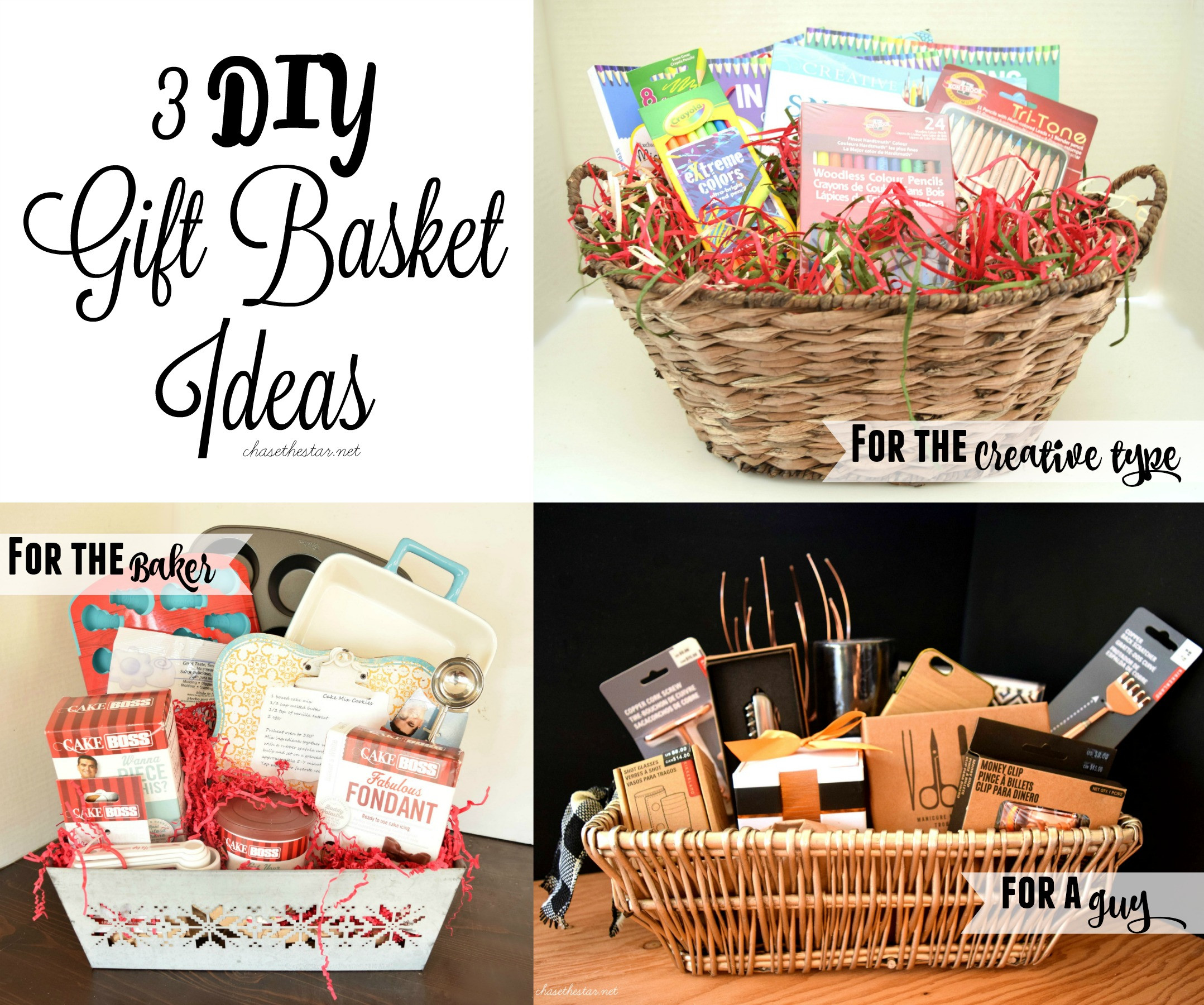 Homemade Holiday Gift Basket Ideas
 3 DIY Gift Basket Ideas