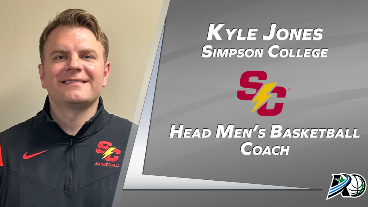 Kyle Jones named Simpson's men's basketball coach (Submitted photo)