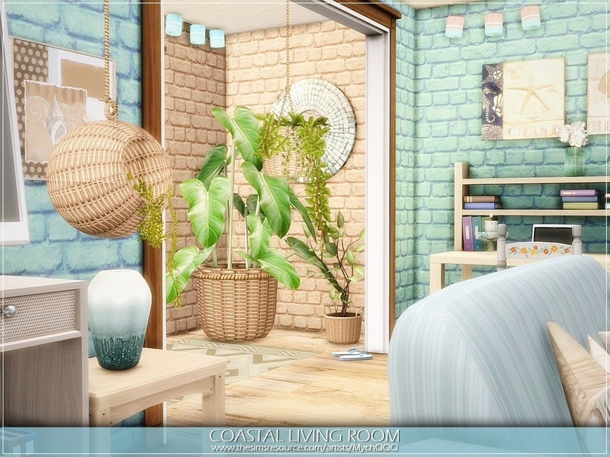 Coastal Living Room - The Sims 4 Catalog