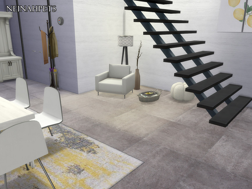 Juvien - Sandstone Tile Flooring - The Sims 4 Catalog