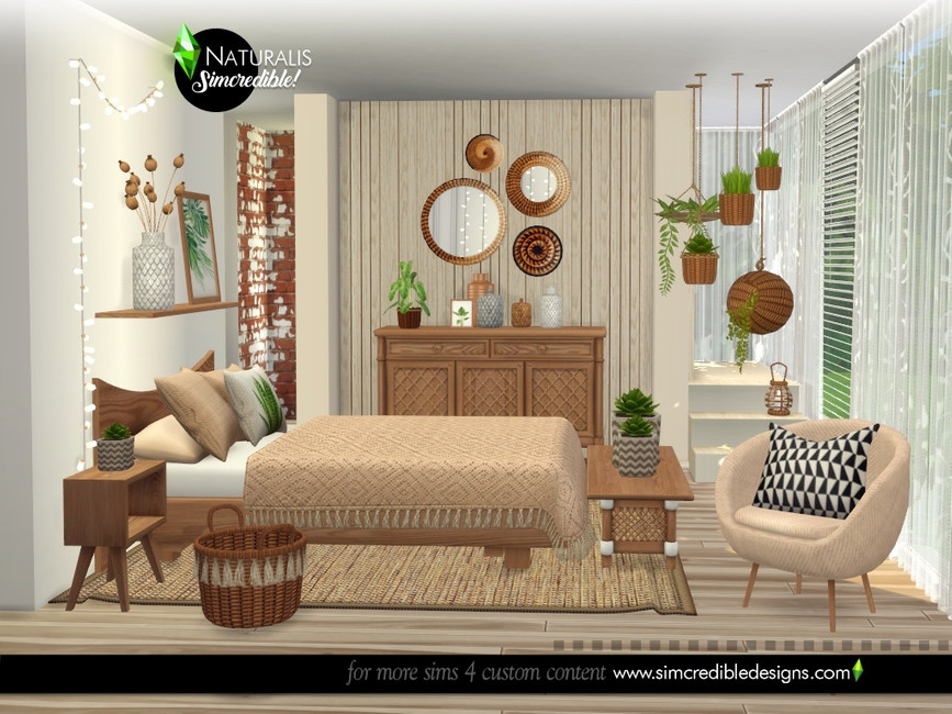 Naturalis Bedroom - The Sims 4 Catalog