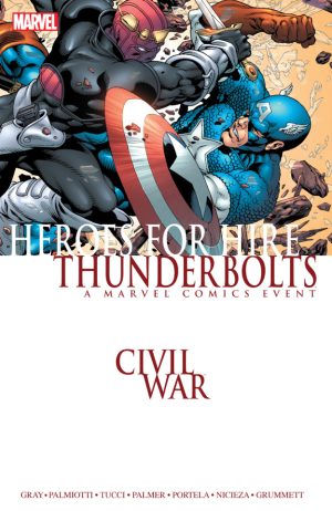 Heroes For Hire/Thunderbolts: Civil War cover