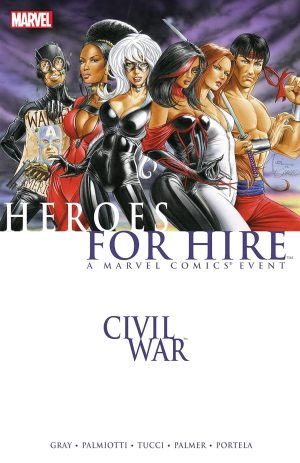 Heroes For Hire: Civil War cover