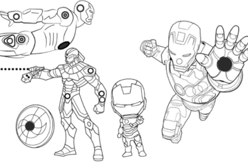 Iron Man Coloring Pages