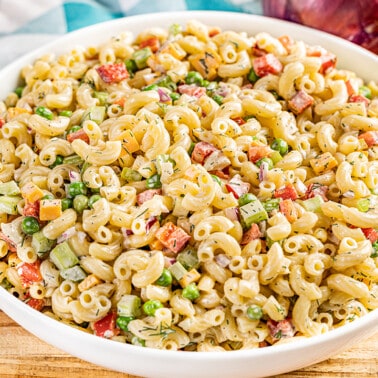 Macaroni salad.