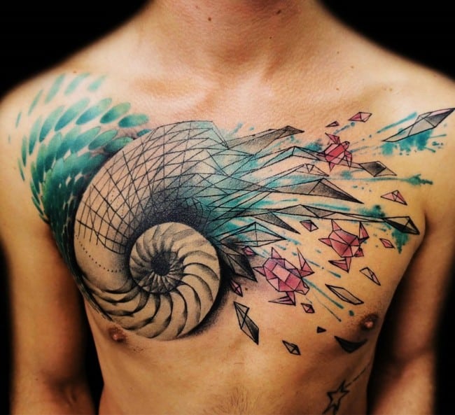 watercolor tattoo