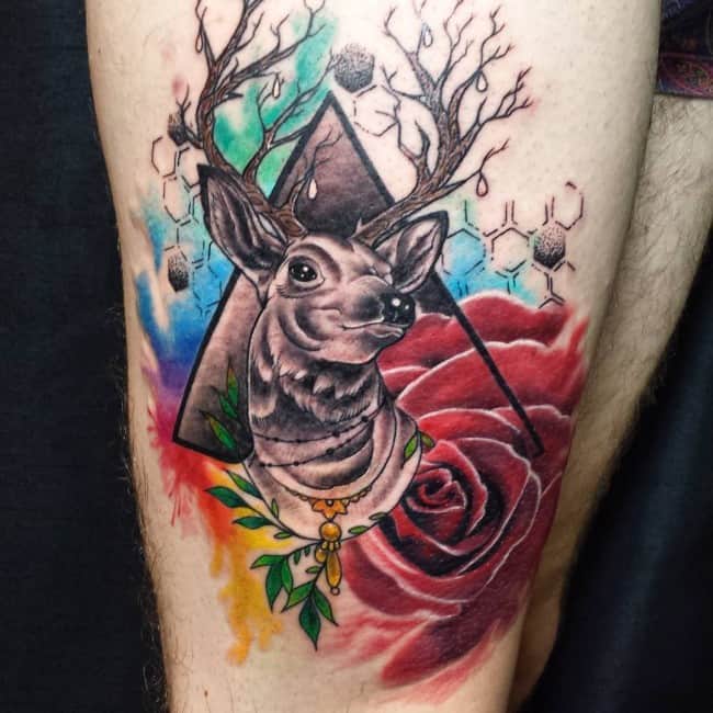 watercolor tattoo