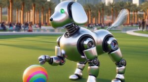 Robot Dogs Patrolling Mar-A-Lago