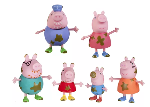 PEPPA PIG MUDDY PUDDLES FAMILY PACK - The Toy Insider