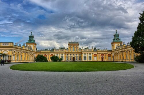 The Wilanow Palace In Warsaw