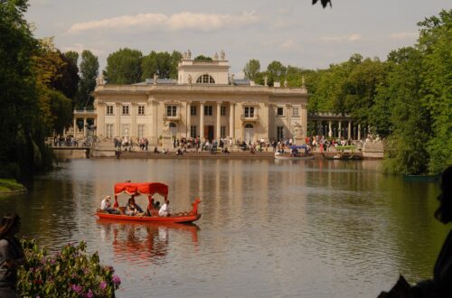 The Lazienki Park Warsaw