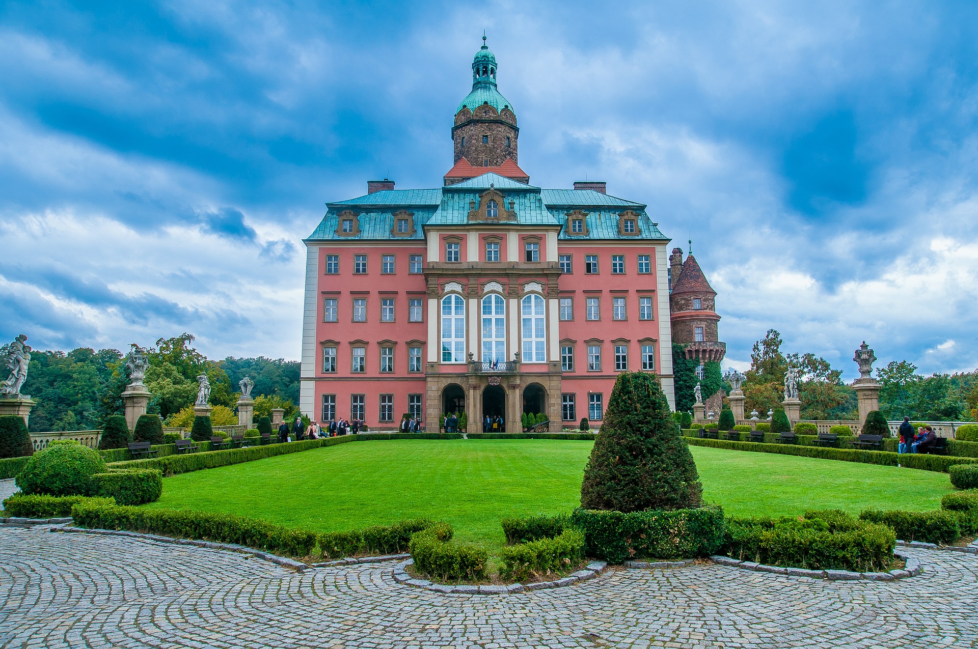 Ksiaz Castle In Poland