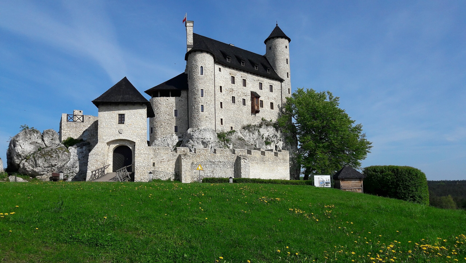 Bobolice Castle in Poland