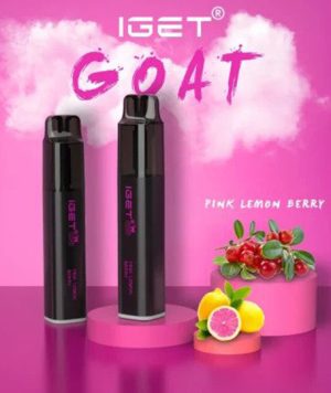 IGET GOAT 5000 PUFF -PINK LEMON BERRY