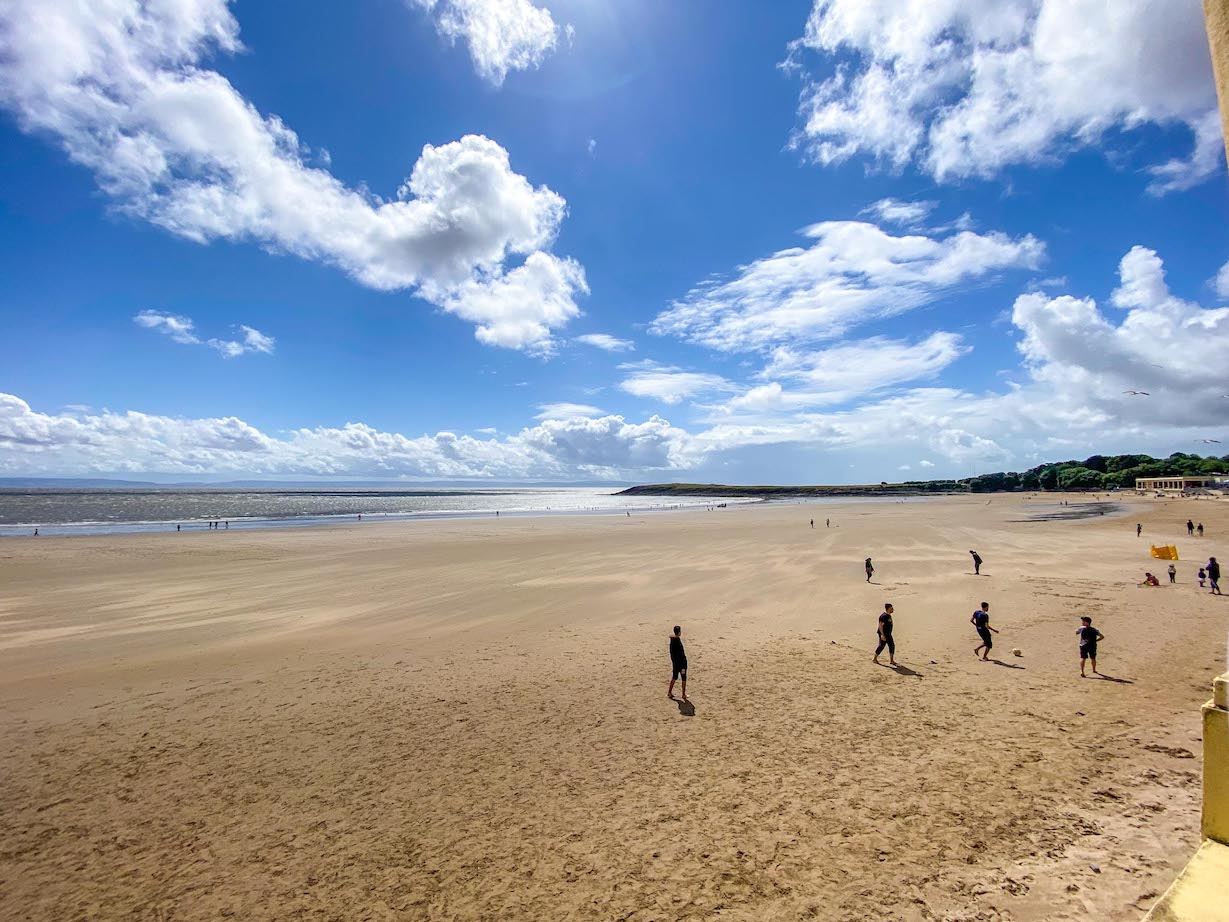 The Wandering Quinn Travel Blog beaches near Cardiff, Barry Island Beach