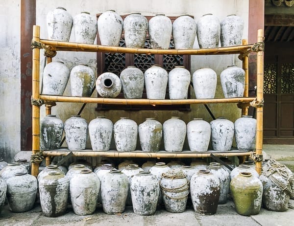 Shaoxing wine jars, thewoksoflife.com