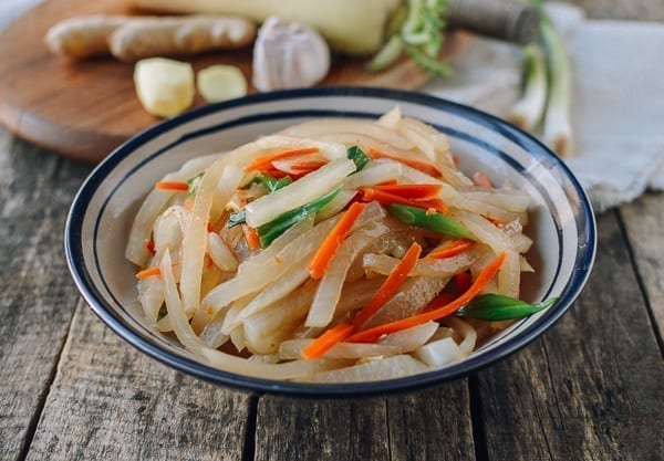 Chinese Daikon Stir-fry, thewoksoflife.com