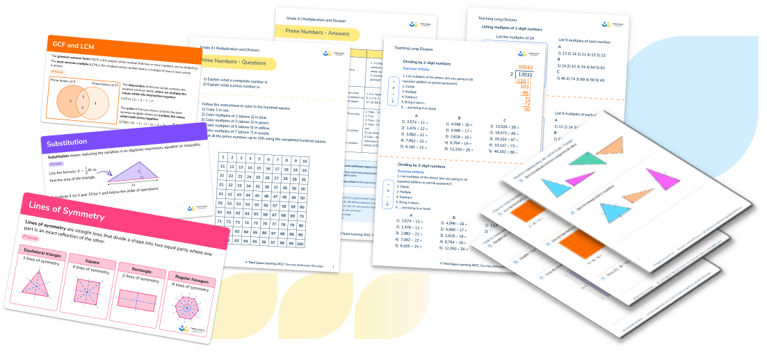 Free ready-to-use math resources