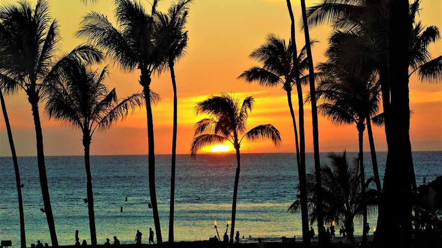 Kaanapali Beach sunset