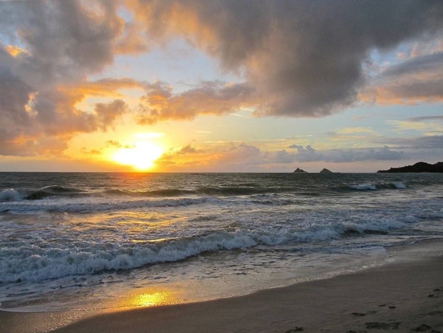 Lanikai in Windward Oahu