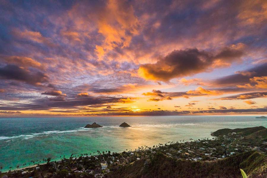 Lanikai Pillbox views for Sunrise experiences