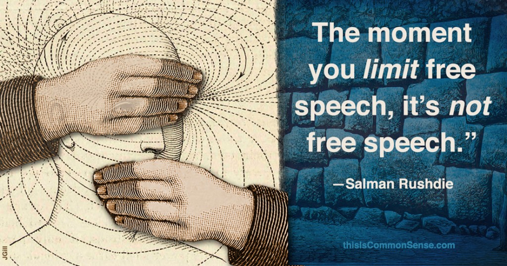 Salman Rushdie on Free Speech