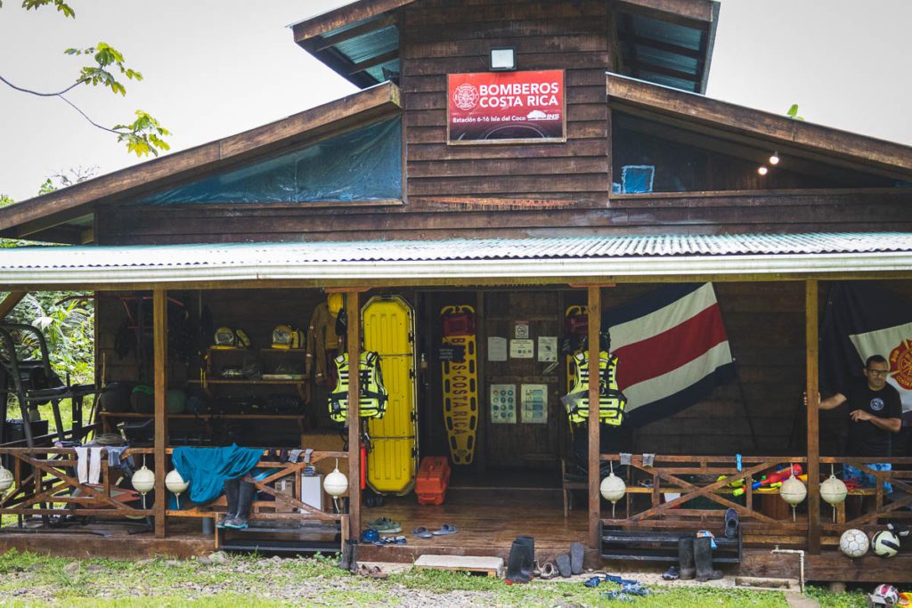 Cocos island diving rangers station