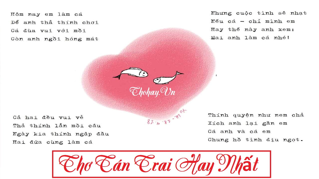 thơ thả thính người yêu