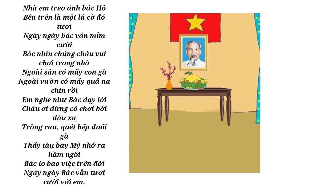 Bài Thơ Ảnh Bác ❤️️ Nội Dung, Hình Ảnh, Giáo Án Trọn Bộ