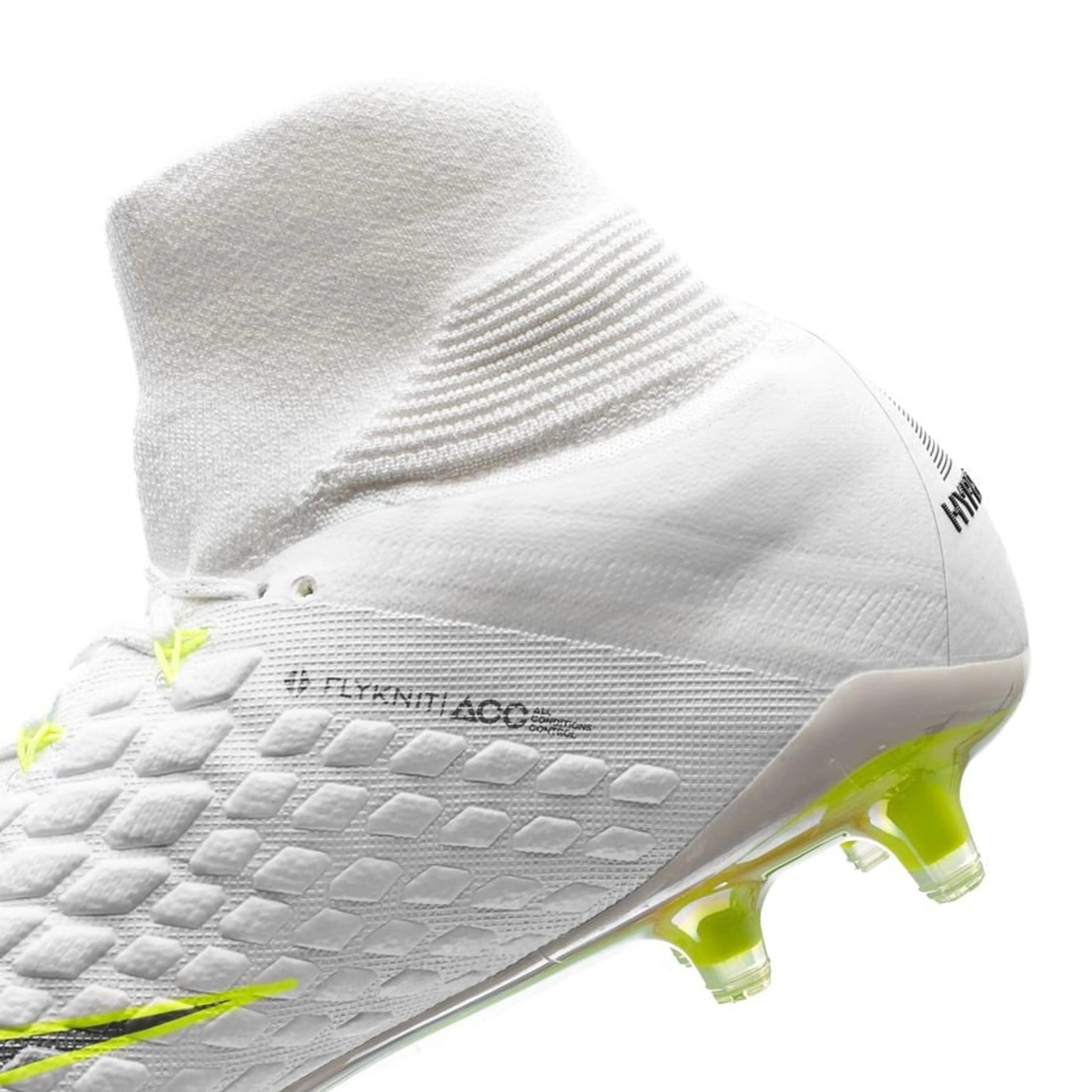 Nike Hypervenom Phantom 3 Elite DF FG Just Do It - White/Volt Image 9