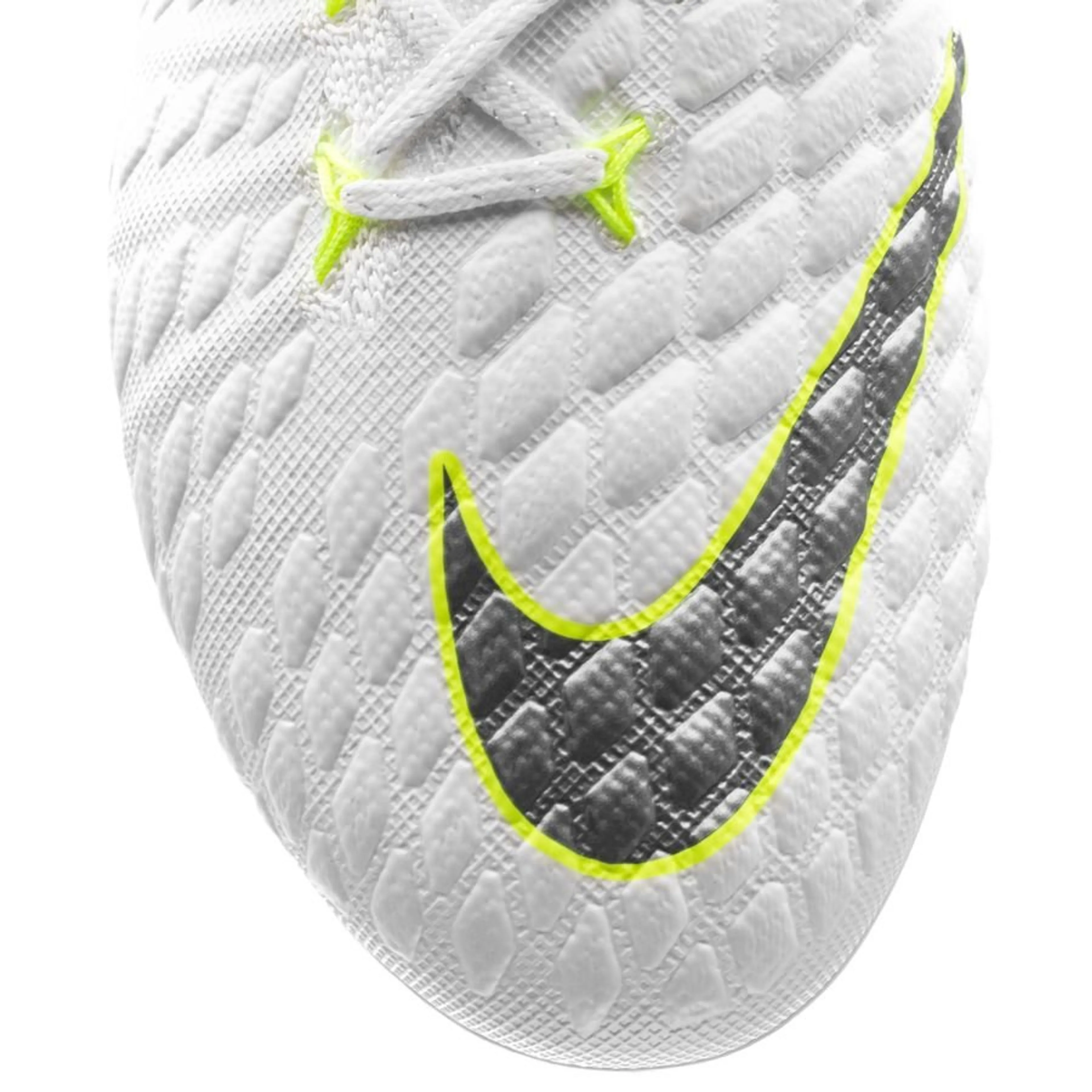 Nike Hypervenom Phantom 3 Elite DF FG Just Do It - White/Volt Image 6