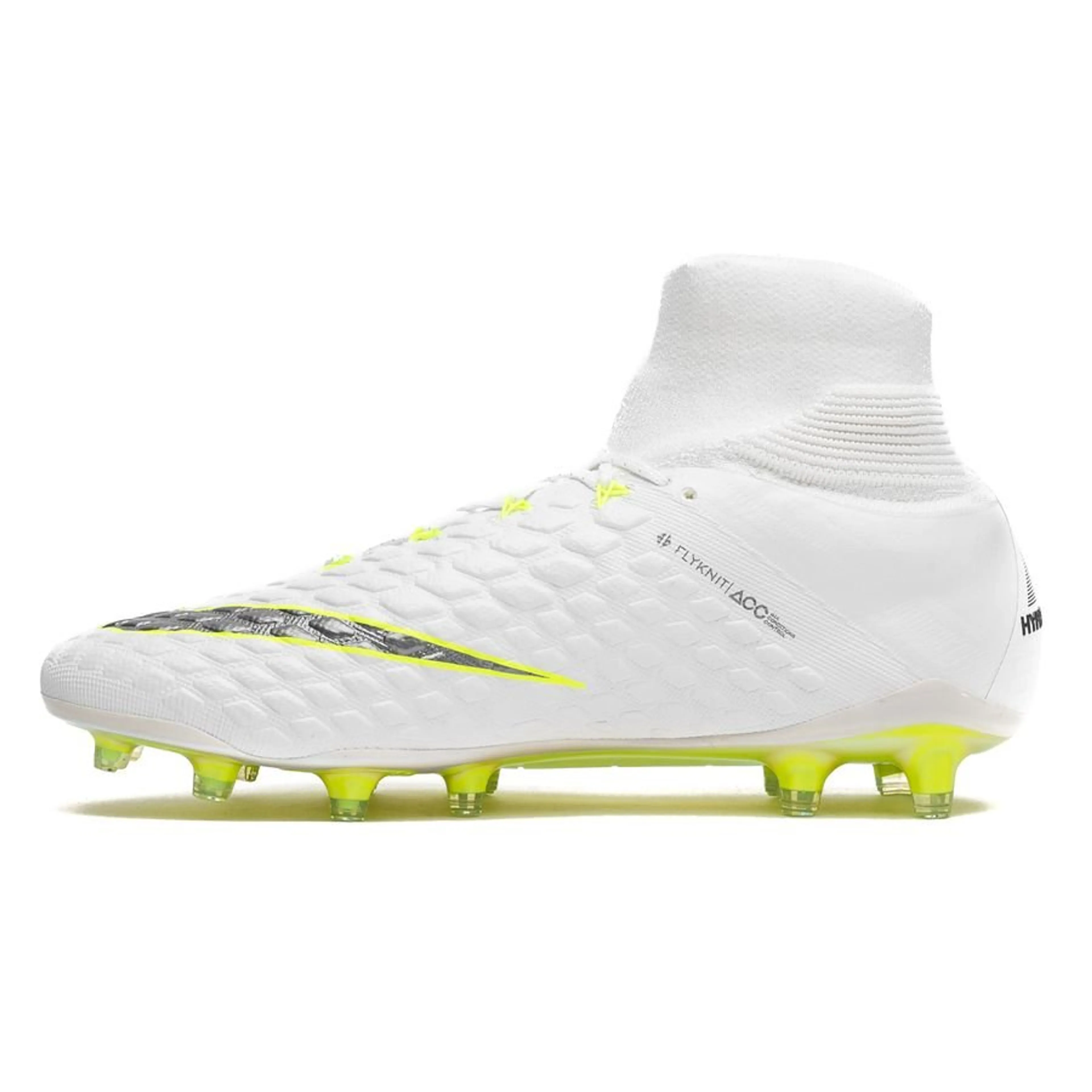 Nike Hypervenom Phantom 3 Elite DF FG Just Do It - White/Volt Image 2