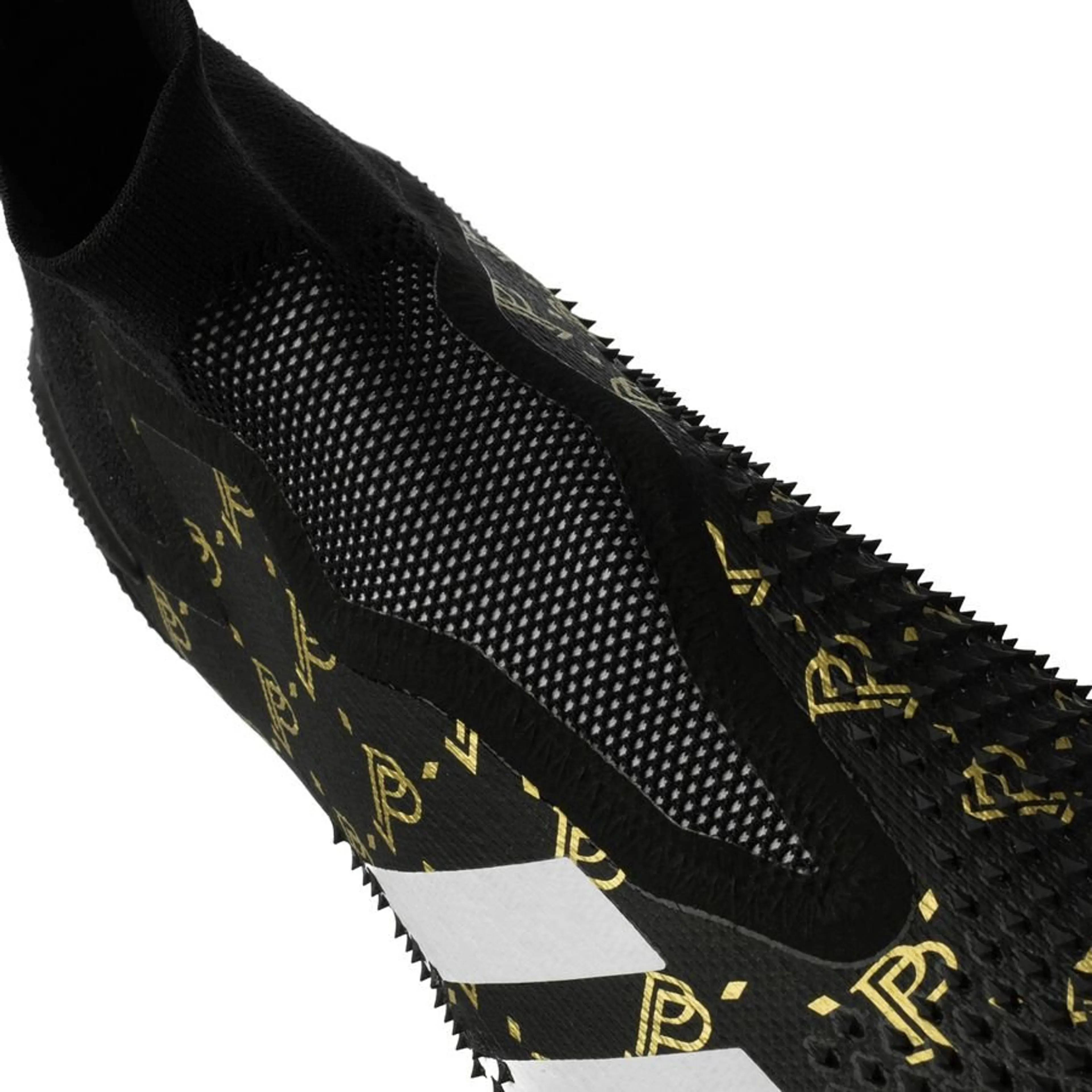 adidas Predator 20+ FG/AG Paul Pogba Season 7 - Core Black/Footwear White/Gold Metallic LIMITED EDITION Image 9