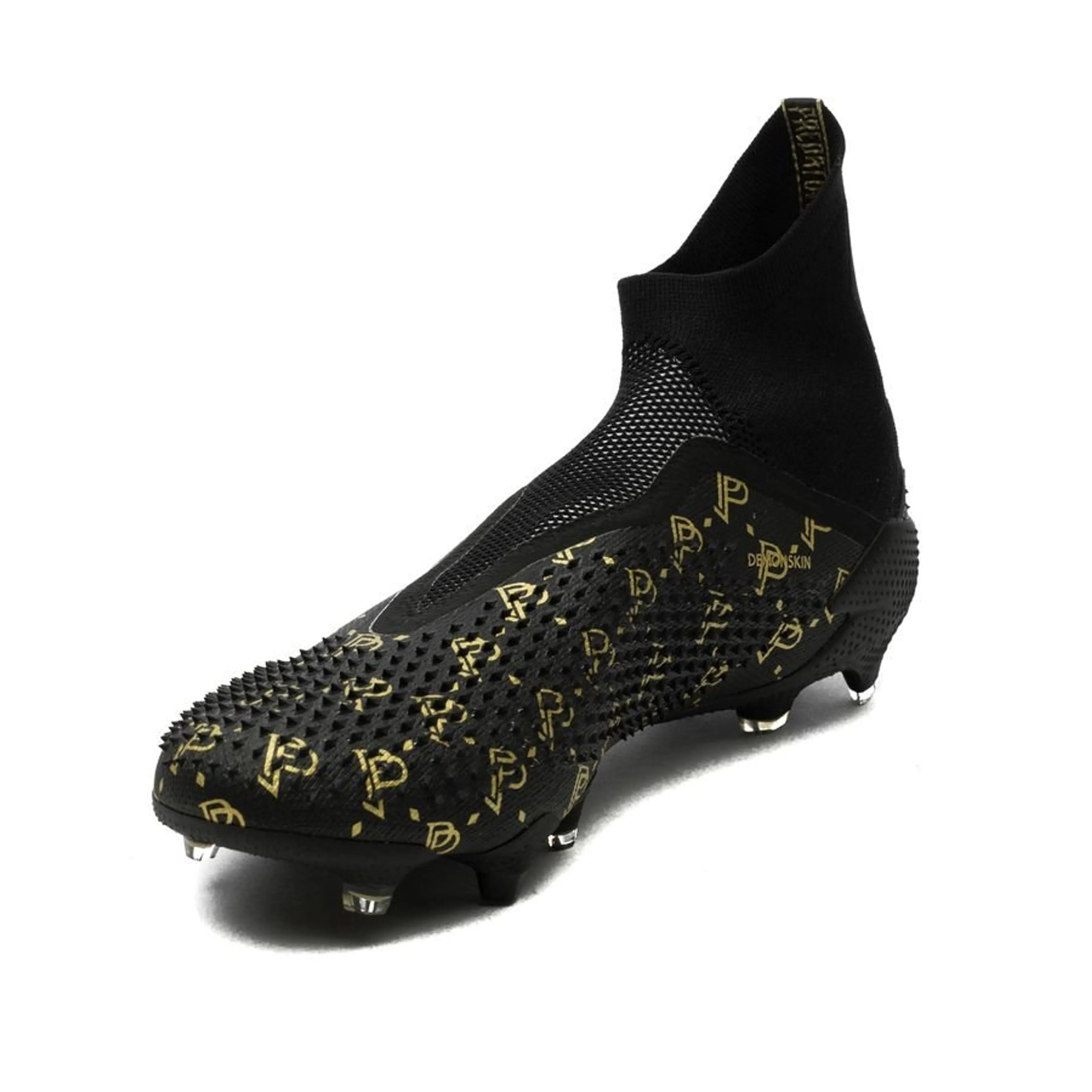 adidas Predator 20+ FG/AG Paul Pogba Season 7 - Core Black/Footwear White/Gold Metallic LIMITED EDITION Image 7