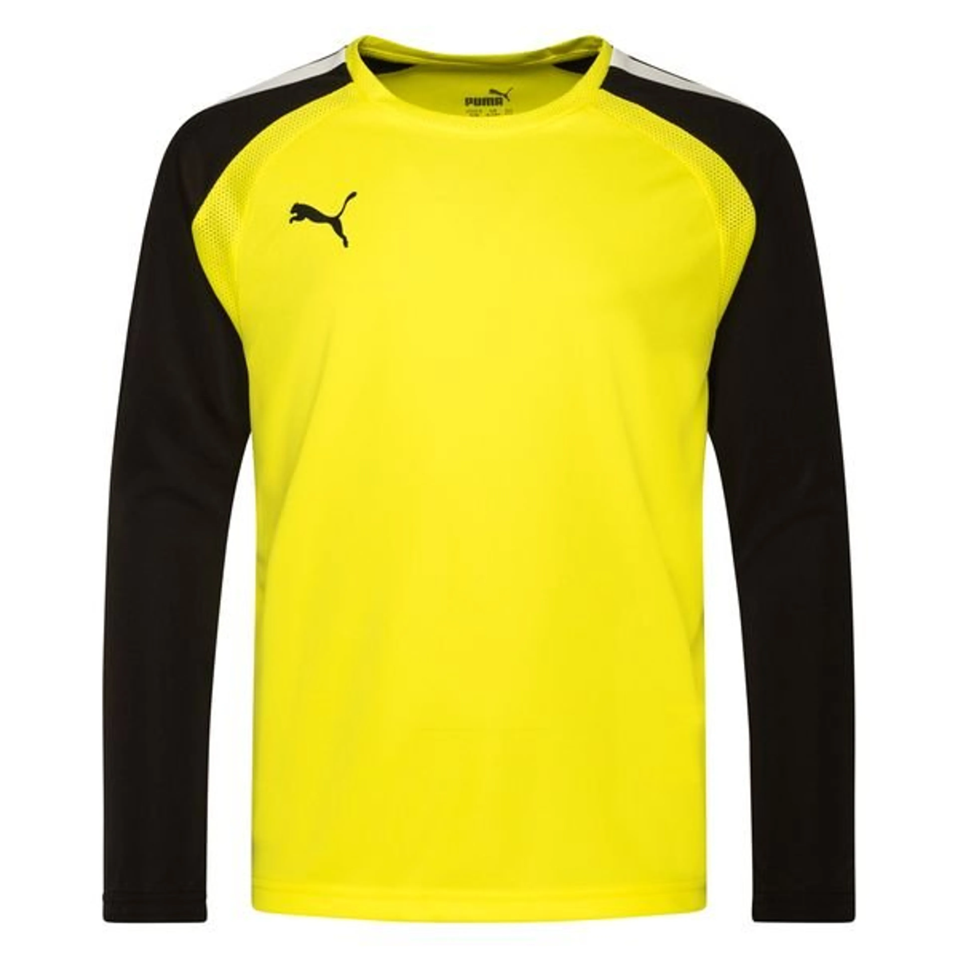 PUMA Goalkeeper Shirt teamPACER L/S - Fluo Yellow/PUMA Black Kids