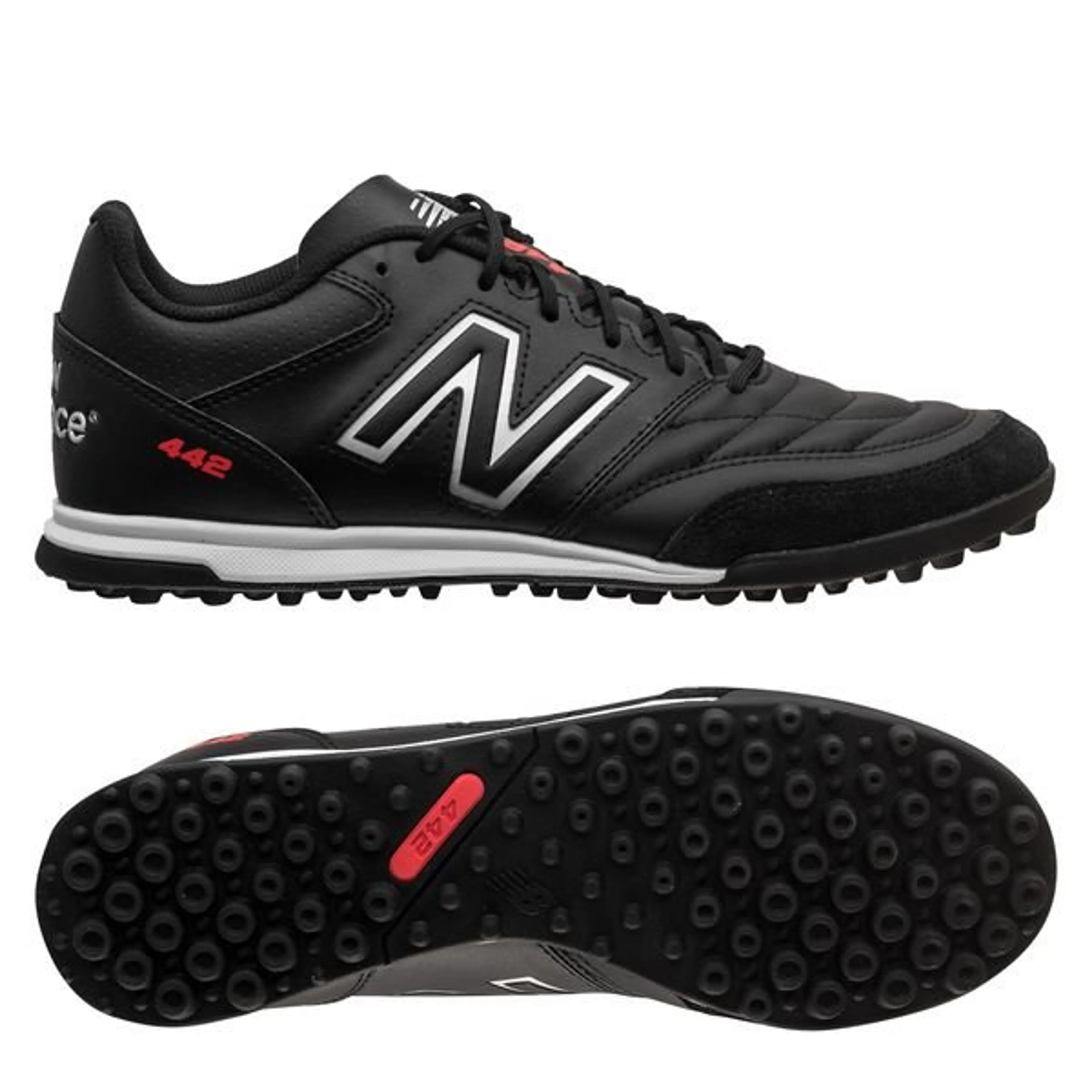 New Balance 442 2.0 Team TF - Black/Red