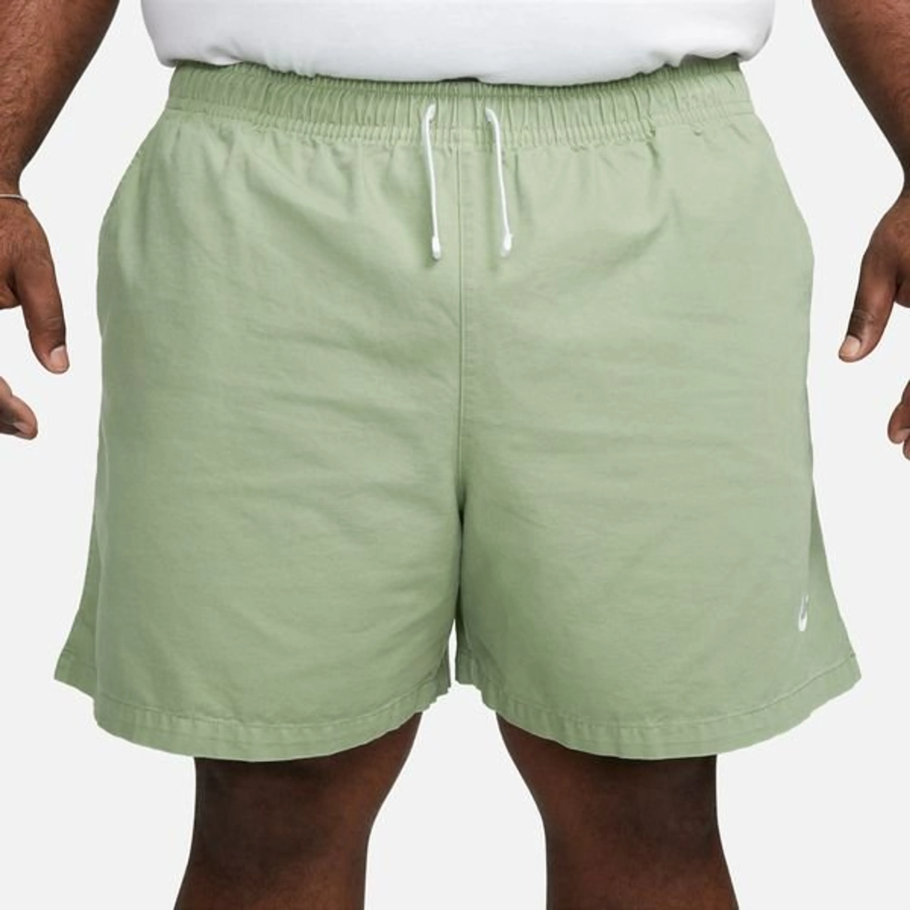 Nike Shorts Club+ Woven Flow - Green/White