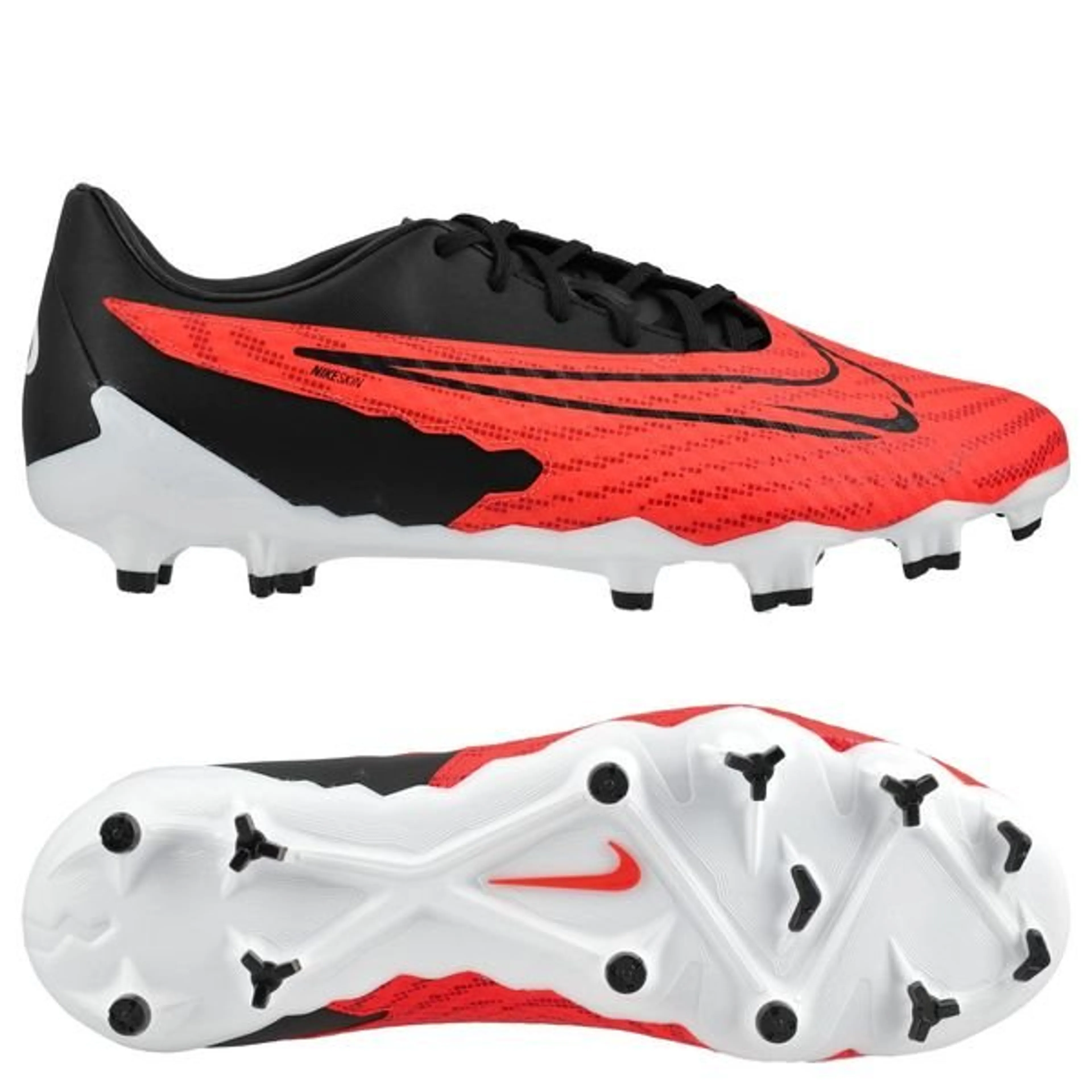 Nike Phantom GX Academy MG Ready - Rood/Zwart/Wit