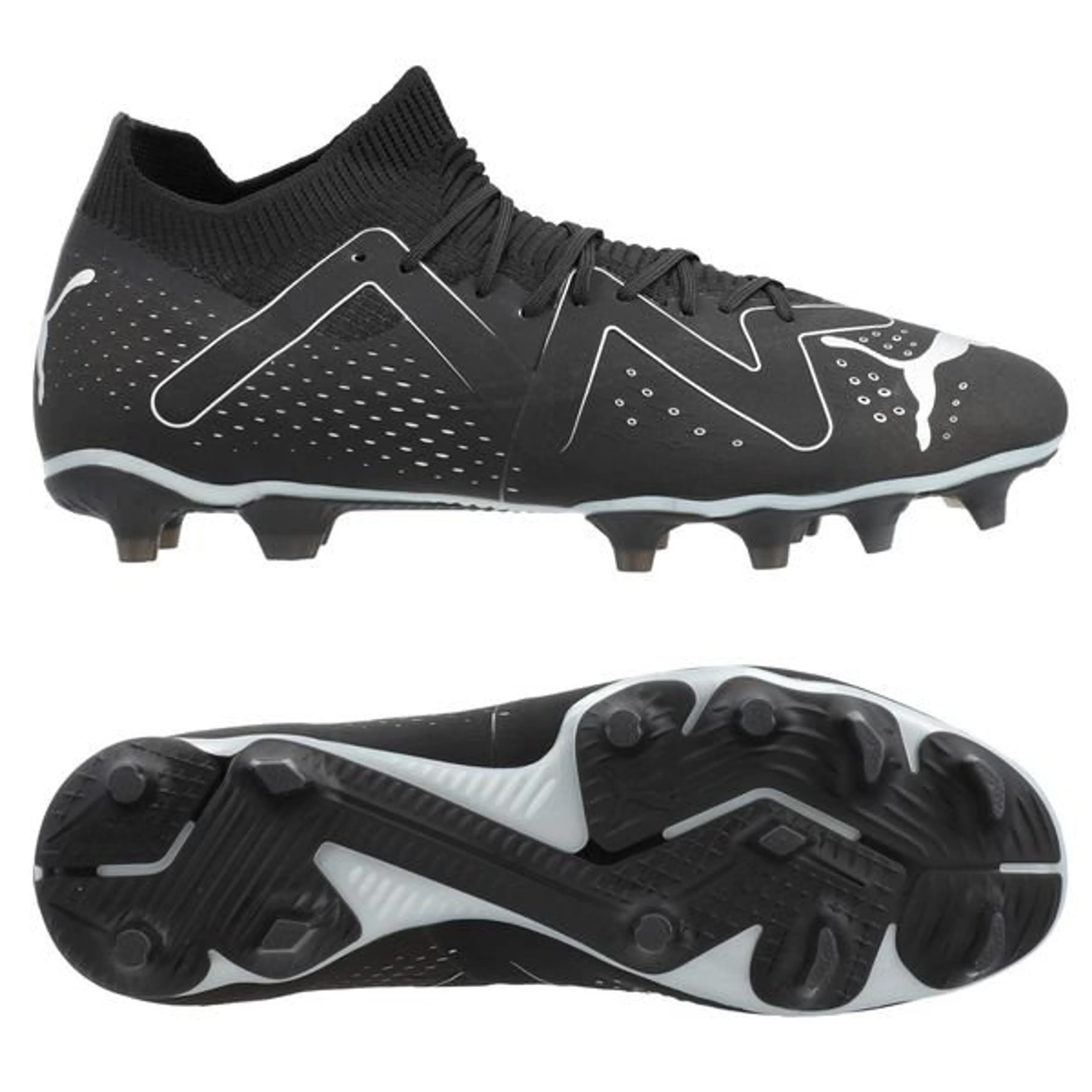 PUMA Future Match FG/AG Eclipse - Black/Silver