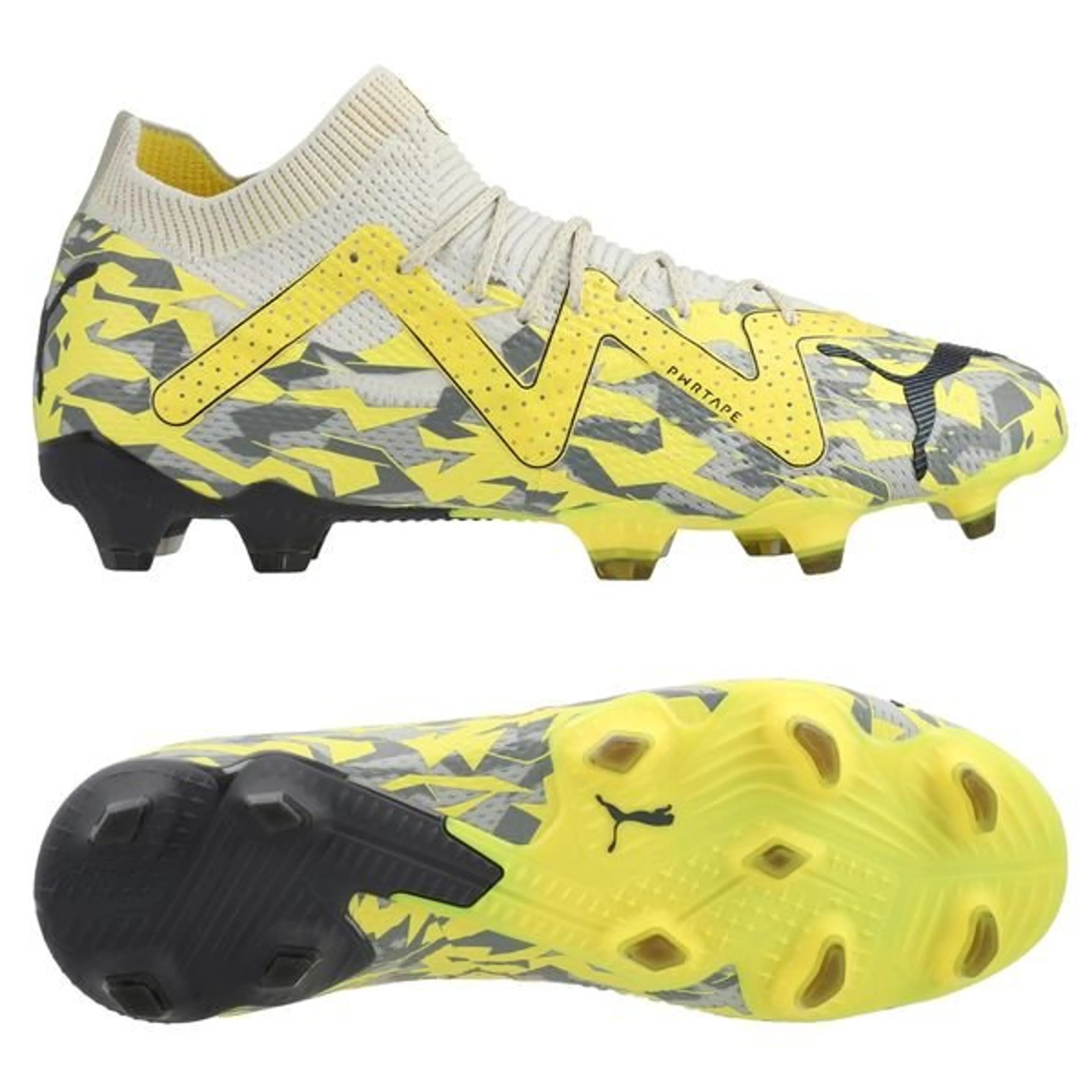 PUMA Future Ultimate FG/AG Voltage - Sedate Gray/Asphalt/Yellow Blaze