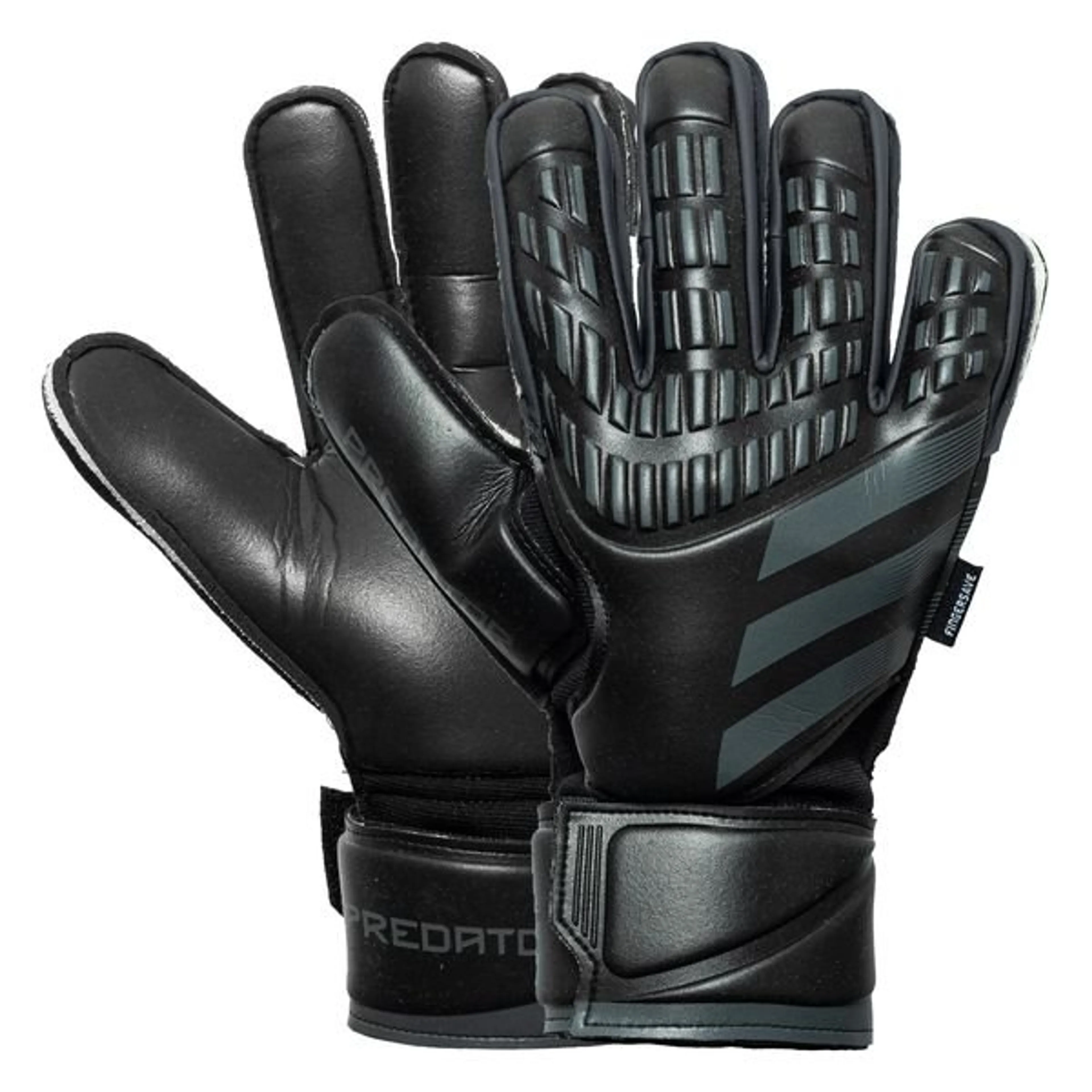 adidas Keepershandschoenen Predator Match Fingersave Nightstrike - Zwart