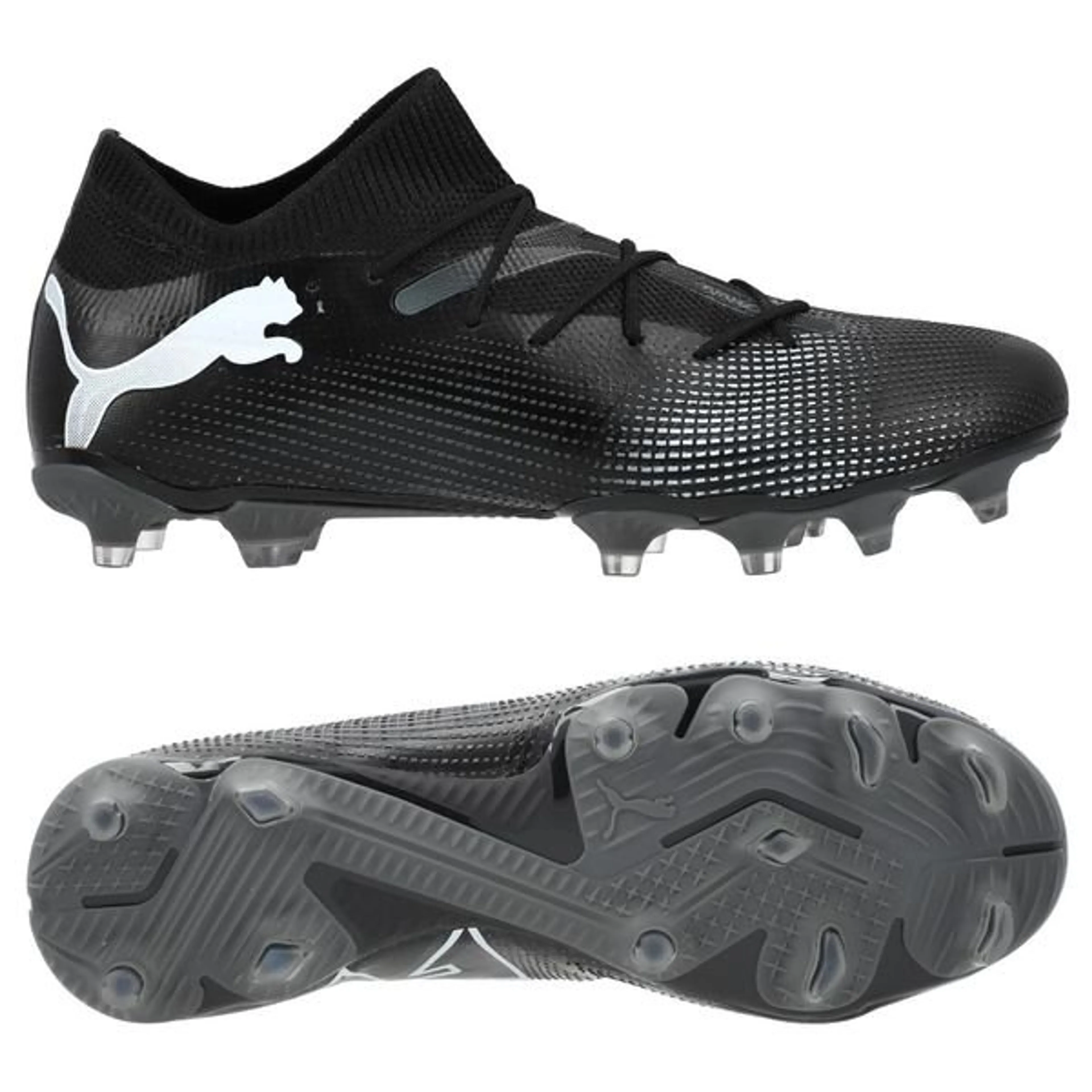 PUMA Future 7 Match FG/AG Eclipse - Black/White