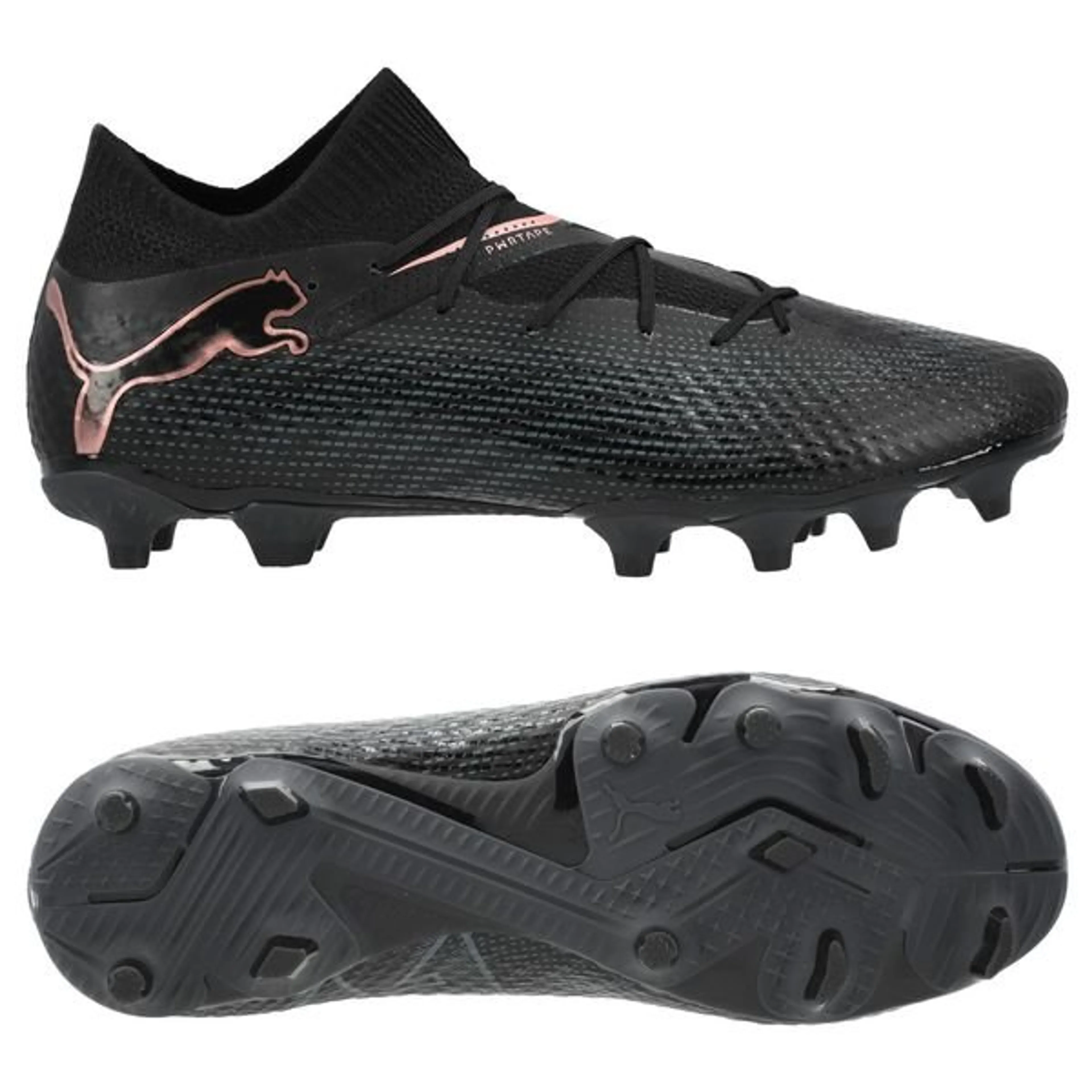 PUMA Future 7 Pro FG/AG Eclipse - Black/Copper Rose