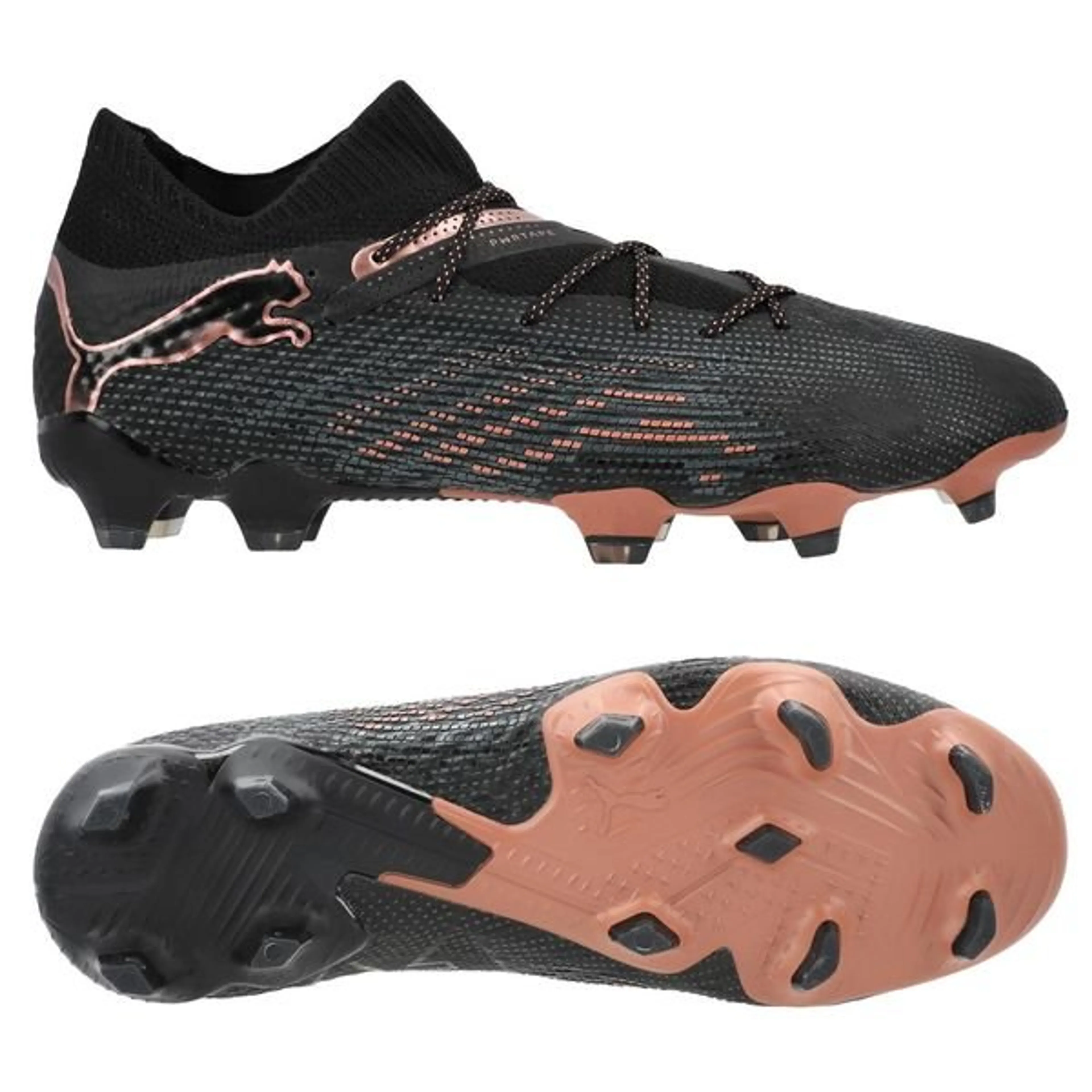 PUMA Future 7 Ultimate FG/AG Eclipse - Black/Copper Rose