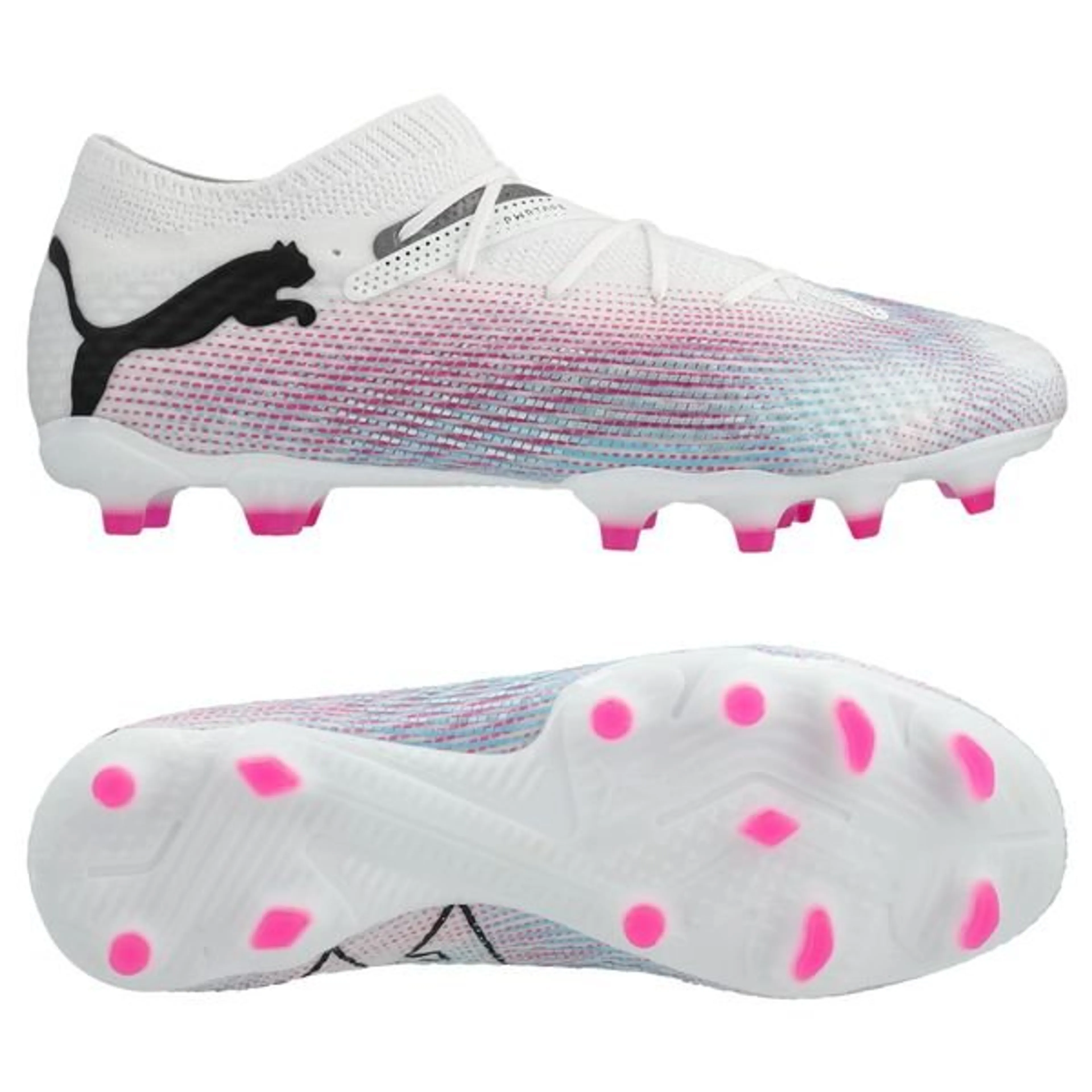 PUMA Future 7 Pro + FG/AG Phenomenal - White/Black/Poison Pink