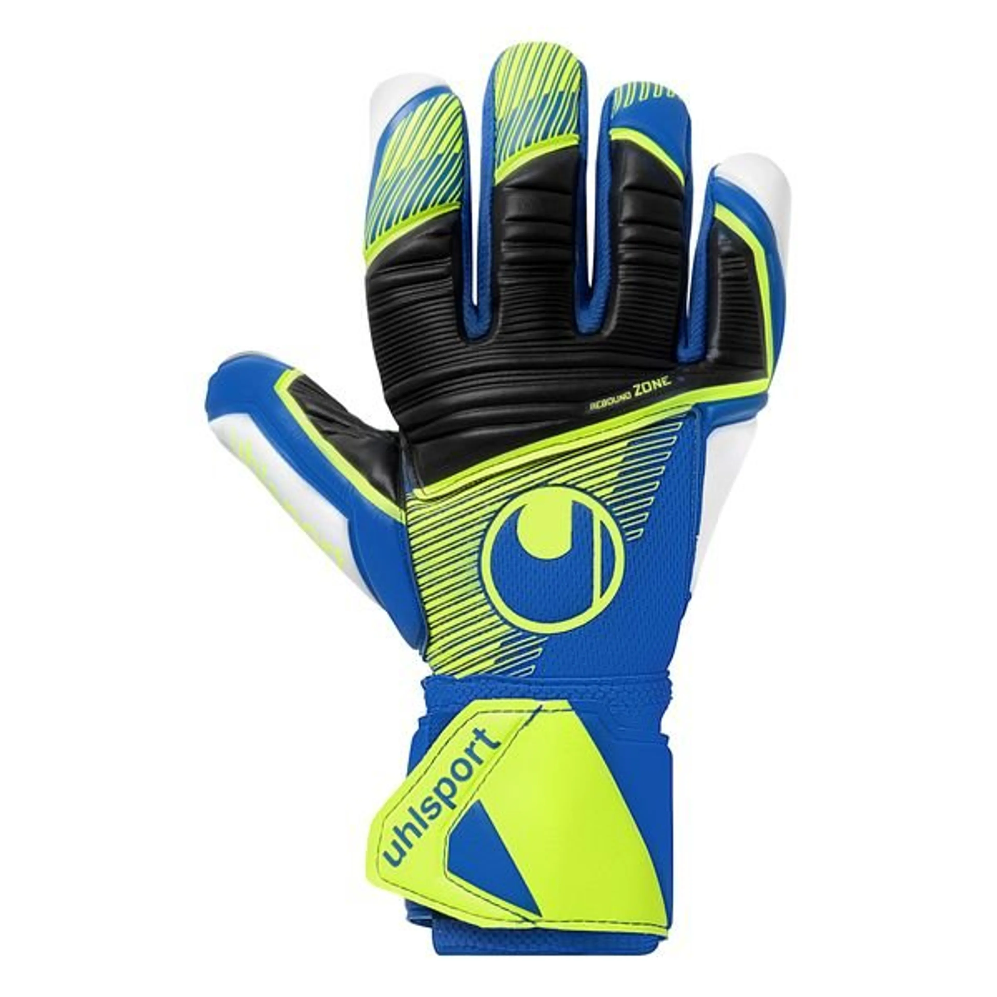 Uhlsport Goalkeeper Gloves Absolutgrip HN Pro - Navy/Fluo Yellow/White Kids