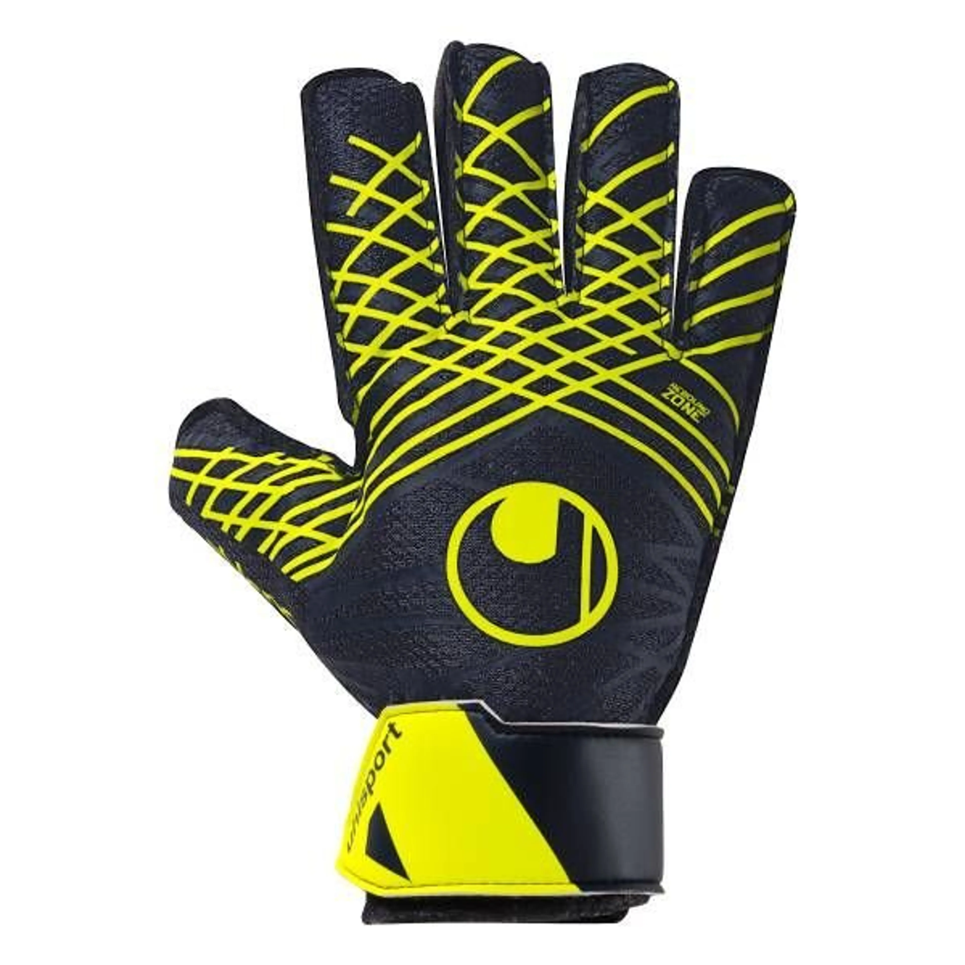 Uhlsport Goalkeeper Gloves Prediction Starter Soft - Navy/White/Fluo Yellow