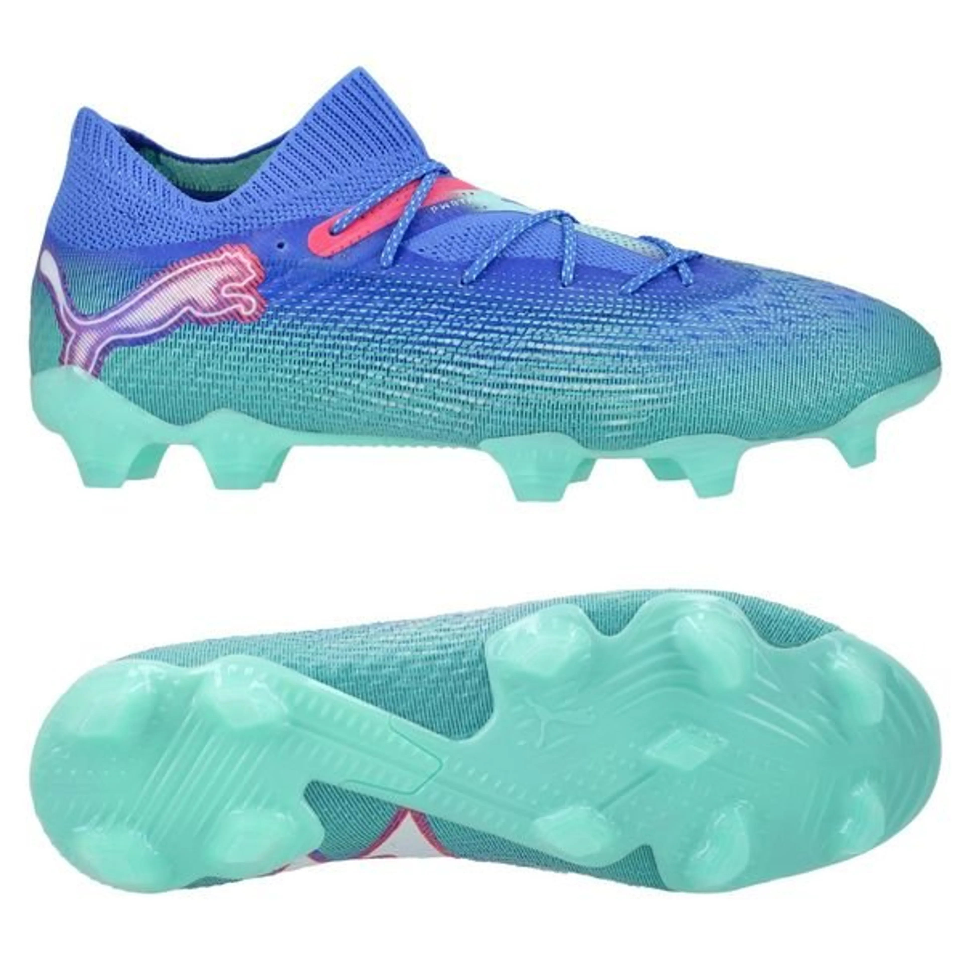 PUMA Future 7 Ultimate FG/AG Formula - Bluemazing/PUMA White/Electric Peppermint Women